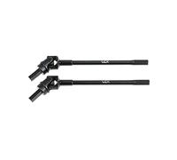 LCX 1/10th RC Crawler Car Hard Steel Front Axle Drive Shaft CVD Currie F9 Portal Axle for Axial UTB10 Capra Unlimited Trail Buggy, Upgrades Parts Accessories