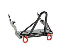 LCX Racing 1/10th RC Crawler Car CNC Machined Metal Front Bumper for Axial Capra Unlimited Trail Buggy UTB10, Upgrades Parts Accessories
