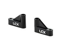 LCX Racing RC Car CNC Machined Aluminum Front Brace Set for LOSI 1/16 Mini-B Buggy 1/18 Mini-T 2.0 Stadium Truck, Upgrades Parts Accessories