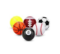 LCXIAOLCAR Funny Golf Balls 6-Pack Colored Fun Golf Novelty Cool Golf Accessories