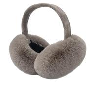 LCXSHYE Winter Ear muffs Faux Fur Warm Earmuffs Cute Foldable Outdoor Ear Warmers For Women Girls (Brown)