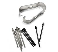 Lcyen 10 Pack Remarkable Replacement Tips for Kindle Scribe, Remarkable 1/2, Boox Note/Nova Series, Note 5/3/2, Replacement Pen Tips for Digital Notes and Drawing with Pen Clip