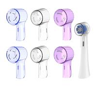 lcyen 6 Pcs Toothbrush Head Covers for Oral-B iO Series iO5, iO7, iO8, iO9, EB17, PRO 3, P4000, Toothbrush Cover, Toothbrush Head Cover, Electric Toothbrush Covers Head Cap