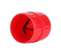 lcyen Universal Copper Pipe Reamer Deburring Tool,Acrylic Tubing Chamfer Tool Reamer Internal/External 5-38MM Deburrer Tool Red