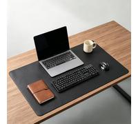LCYFBE Extra Large Gaming Mat - Premium Gaming Mouse Pad, Non-Slip, High-Speed Tracking, Desk Protector for Work & Play, Durable & Washable Desk Pad, (38x65cm, Black)