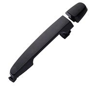 Lcyolada Exterior Back Rear Driver Passenger Side Door Handle for 03-13 Toyota Corolla, RAV4/Highlander, Pontiac Vibe, 02-06 Camry, 02-03 ES300, 04-06 ES330, Without Keyhole, Black