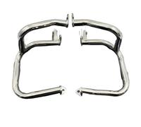 LCYSXTFZ Motorcycle Engine Guard Crash Bar Compatible with GL1800 GL1800A Goldwing 1800 2001-2017 Models Highway Protection Bumper Stunt Cage Compatible With Various Brands(Front)