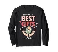 LD Labour and Delivery Nurse Midwife Birth Worker Doula I Long Sleeve T-Shirt