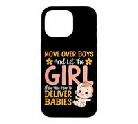 LD Labour And Delivery Nurse Midwife Birth Worker Doula Move Case for iPhone 16 Pro