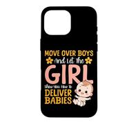 LD Labour And Delivery Nurse Midwife Birth Worker Doula Move Case for iPhone 16 Pro Max