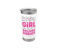 LD Labour and Delivery Nurse Midwife Birth Worker Doula Move Stainless Steel Insulated Tumbler
