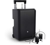 LD Systems ANNY 10 BPH 2 B5 Accu PA speaker with wireless headsets (584 - 608 MHz)