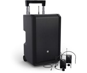 LD Systems ANNY 10 BPH 2 B5 Accu PA speaker with wireless headsets (584 - 608 MHz)