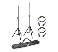 LD Systems DAVE 8 SET 2-2 x Speaker Stand with Transport Bag + 2 x Speaker Cable 5 m for DAVE 8 Systems