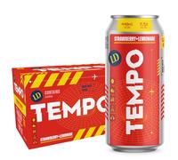 LD Tempo Strawberry & Lemonade Cocktail Cans - 8 x 440ml - 7.5% ABV - Strawberry Cocktails Ready to Drink - Made with Vodka - Full Flavour, No Nonsense