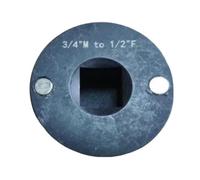 Ldabrye 1 / 4inch to 3 / 8inch Erosion Resistant Round Bearing Socket Adapter Reduced Drive Force Retention Engine Component Steel Socket