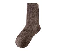Ldabrye 1 Pair Women Breathable Wool Socks Walking Warm Winter Cozy Thermal Hiking Socks