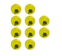 Ldabrye 10pcs Adorable 3D Pear Glass Beads Elegant Charm for Unique Jewelry Creation and Decorative Art Projects Supplies