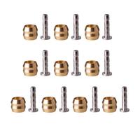 Ldabrye 10Set Bike Hydraulic Disc Brake Oil Pin Needle Connect Insert Bicycles And Coppers Connecting Set Bike Disc Hose