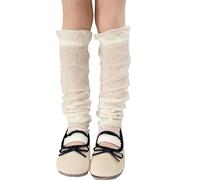 Ldabrye 2 In 1 Designed Full Coverage Socks Stackable Soft & Breathable Girls Leg Arm Protectors Sleeve Fashionable For Kids