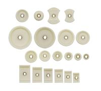 Ldabrye 20pcs Watch for Case Fitting Dies Press Dies Back Cover Closing Tool Press Die Kit for Repairing Multiple Watch Tool