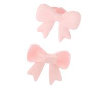 Ldabrye 2Pcs Bowknot Decoration Headphone Accessories 3D Printed Coquettish Headphone Attachment Accessories Women Silicone