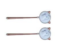 Ldabrye 2Pcs Children Fish Tanks Filter Net Outdoor Butterfly Catcher Tool Small Retractable Long Handle Dip Enduring Portable Fishing Net