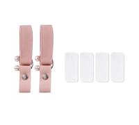 Ldabrye 2Pcs U Shaped Pearls Elastic Band High Heel Shoe Retainers Straps Anti Slip for Daily Wear Women Footwear Accessories Time Saving Straps