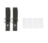 Ldabrye 2Pcs U Shaped Pearls Elastic Band High Heel Shoe Retainers Straps Anti Slip for Daily Wear Women Footwear Accessories Time Saving Straps