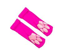 Ldabrye 3D Cat Paw Pad Socks,Puffyed Pawpad Socks Cute Thigh High Socks for Girls kids Women Cosplay Over The Knee Stockings