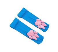 Ldabrye 3D Cat Paw Pad Socks,Puffyed Pawpad Socks Cute Thigh High Socks for Girls kids Women Cosplay Over The Knee Stockings