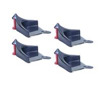 Ldabrye 4 Pieces Car Hose Guide Tire Roller Pressure Washer Snagging Under Car Detailing Guide Tire Care Device