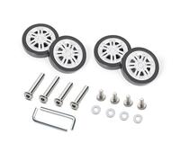 Ldabrye 4PCS Practical Suitcase Replacement High Strength Quiet Spinner Rollers for Luggage Quiet Travel Suitcase