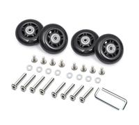 Ldabrye 4PCS Practical Suitcase Replacement High Strength Quiet Spinner Rollers for Luggage Quiet Travel Suitcase