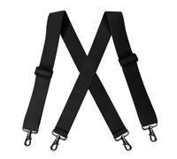 Ldabrye 5cm Width Suspenders For Men Women With Quick Clip On Hook And Elastic Straps Adjustable Brace For Formal Trousers