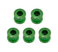 Ldabrye 5pcs Single Chainwheel Bolts Nut Single Speed Chainwheel Screws Chainring Bolts Bicycles Chainring