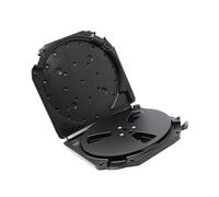 Ldabrye 7 Inch Open Roll Tape Storage Case with 3 Hole Empty Spools and Transporting Bag for Professional Sound Security ABS Aluminum Tape Storage Container