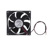 Ldabrye 80mm/3.15 Inch For Fan 12V 5V 24V Computer Fan 2 Pin XH 2.54 8025 High Cooling Fan 3300RPM