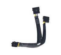 Ldabrye 8Pin To Double 4Pin Servers Power Cable For R730 R720 Hard Drive Enclosure Supply Cord Systems Management Supply Converters
