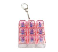 Ldabrye 9-Key Mechanical Keyboard Switches Tester Keychain With 9 Clicky Keys For Stress Relief And Office Decoration Mechanical Keyboard Accessory