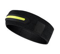 Ldabrye Adjustable 3 Light Mode Headband Sweat Wicking Sweatbands Running Headband for Night Time Fishing Hiking Sweat Wicking Running Headband