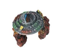 Ldabrye Alien Theme Aquariums Decoration Resins Sculpture with Landscape Effect for Fish Tanks Enhancement Space Themed Fish Tanks Ornaments