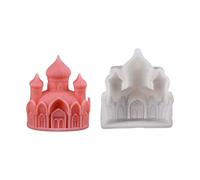 Ldabrye Ancient Castles Silicone 3D Molds Ornament Plasters Casting Epoxy Resin Ancient Silicone