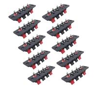 Ldabrye Auditory Clips 54mm 4Pin Connectors For Loudspeaker & Lamp Aging Tests Professional Auditory Wiring Clip