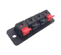 Ldabrye Auditory Clips 54mm 4Pin Connectors For Loudspeaker & Lamp Aging Tests Professional Auditory Wiring Clip