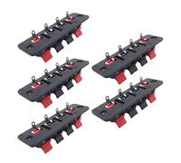 Ldabrye Auditory Clips 54mm 4Pin Connectors For Loudspeaker & Lamp Aging Tests Professional Auditory Wiring Clip