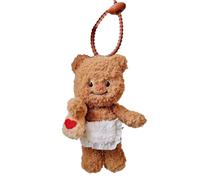 Ldabrye Bear Keychain Bag Accessory Stylish Keyring with Bear Pendant Lovely Phonechain Key Chain Decoration Jewelry