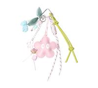 Ldabrye Braided Ropes Bag Charm Keychain Fashion Decorative Accessories for Handbag, Backpack Decors Aesthetic Keychain Gifts Pendant Charm