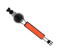 Ldabrye Breathable Elastic Leg Bands with Rotating Knot Reflective Adjustable Ankle Cuffs for Hiking Jogging Fitness PVC Elastic Pants Clip