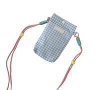 Ldabrye Canvas Cell Phones Purse Wallet Handmade Crossbody Phones Purse With Adjustable Shoulder Strap Travel Handbags Gifts Wristlet Wallet